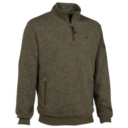 verney carron muntjac half zip jumper