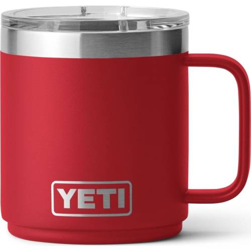 yeti red rambler mug 10oz