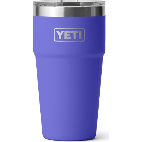 ultramarine violet yeti rambler 20oz stackable cup