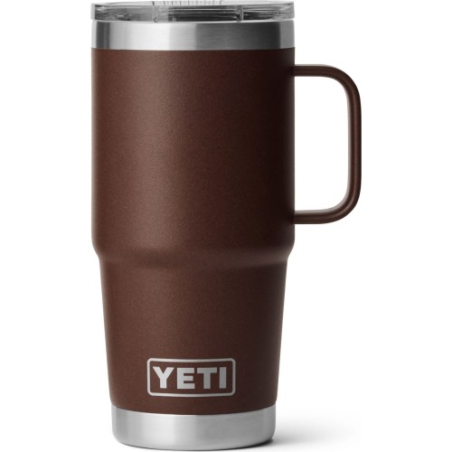yeti wetlands brown travel mug 20oz stronghold lid